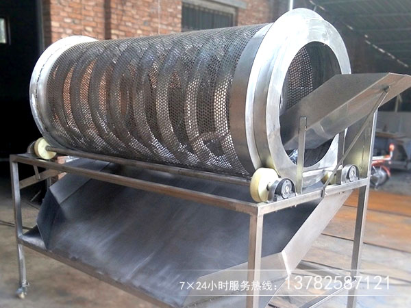 滾筒篩篩網生銹了怎么辦？怎么防銹和除銹呢？